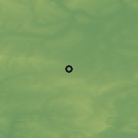 Shaded relief of the 49 km around Basingstoke, drawn from the GMTED2010 grid