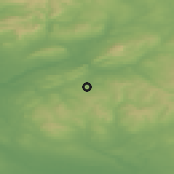 Shaded relief of the 48 km around Oswaldwistle, drawn from the GMTED2010 grid