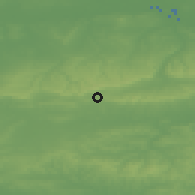 Shaded relief of the 49 km around Oxted, drawn from the GMTED2010 grid