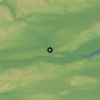 Shaded relief of the 47 km around Perth, drawn from the GMTED2010 grid