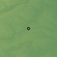 Shaded relief of the 49 km around Raunds, drawn from the GMTED2010 grid