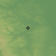 Shaded relief of the 48 km around Rawmarsh, drawn from the GMTED2010 grid