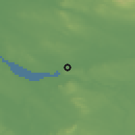 Shaded relief of the 48 km around Runcorn, drawn from the GMTED2010 grid