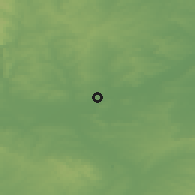 Shaded relief of the 48 km around Beeston and Stapleford, drawn from the GMTED2010 grid
