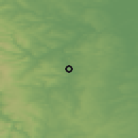 Shaded relief of the 48 km around Beighton, drawn from the GMTED2010 grid