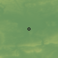 Shaded relief of the 49 km around Shepperton, drawn from the GMTED2010 grid