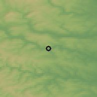 Shaded relief of the 48 km around Shipley, drawn from the GMTED2010 grid