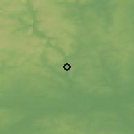 Shaded relief of the 48 km around Belper, drawn from the GMTED2010 grid