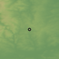 Shaded relief of the 48 km around South Normanton-Pinxton, drawn from the GMTED2010 grid
