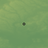 Shaded relief of the 49 km around South Oxhey, drawn from the GMTED2010 grid