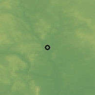 Shaded relief of the 49 km around Stourport-on-Severn, drawn from the GMTED2010 grid