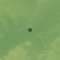 Shaded relief of the 49 km around Stratford-upon-Avon, drawn from the GMTED2010 grid