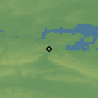 Shaded relief of the 49 km around Strood, drawn from the GMTED2010 grid