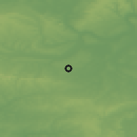 Shaded relief of the 49 km around Tadley, drawn from the GMTED2010 grid