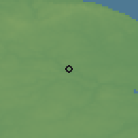 Shaded relief of the 48 km around Taverham, drawn from the GMTED2010 grid