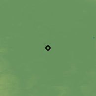Shaded relief of the 48 km around Thorne-Moorends, drawn from the GMTED2010 grid