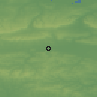 Shaded relief of the 49 km around Tonbridge, drawn from the GMTED2010 grid