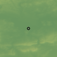 Shaded relief of the 49 km around Walton and Weybridge, drawn from the GMTED2010 grid