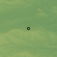 Shaded relief of the 49 km around Wantage-Grove, drawn from the GMTED2010 grid