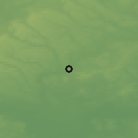Shaded relief of the 49 km around Watford, drawn from the GMTED2010 grid