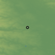 Shaded relief of the 48 km around Wetherby, drawn from the GMTED2010 grid