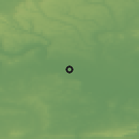 Shaded relief of the 49 km around Windsor-Eton, drawn from the GMTED2010 grid