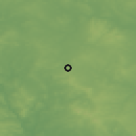 Shaded relief of the 49 km around Wolverhampton, drawn from the GMTED2010 grid