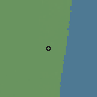 Shaded relief of the 57 km around Coconut Creek, drawn from the GMTED2010 grid