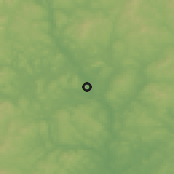 Shaded relief of the 52 km around Concord, drawn from the GMTED2010 grid