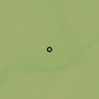 Shaded relief of the 52 km around Edina, drawn from the GMTED2010 grid