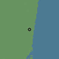 Shaded relief of the 57 km around Fort Lauderdale, drawn from the GMTED2010 grid