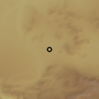Shaded relief of the 55 km around Apple Valley, drawn from the GMTED2010 grid