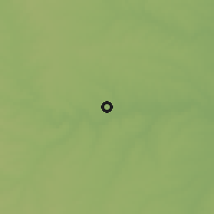Shaded relief of the 56 km around Haltom City, drawn from the GMTED2010 grid