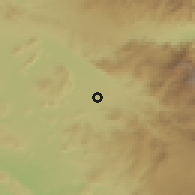 Shaded relief of the 55 km around Hemet, drawn from the GMTED2010 grid
