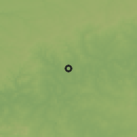 Shaded relief of the 54 km around Hendersonville, drawn from the GMTED2010 grid