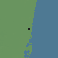 Shaded relief of the 57 km around Hollywood, drawn from the GMTED2010 grid