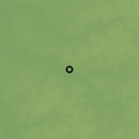 Shaded relief of the 55 km around Jackson, drawn from the GMTED2010 grid