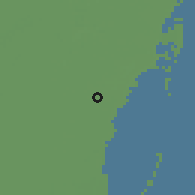 Shaded relief of the 57 km around Kendall, drawn from the GMTED2010 grid