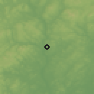Shaded relief of the 52 km around Manchester, drawn from the GMTED2010 grid