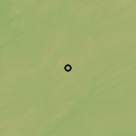 Shaded relief of the 55 km around Marietta, drawn from the GMTED2010 grid