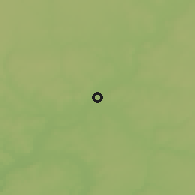 Shaded relief of the 53 km around Middletown, drawn from the GMTED2010 grid