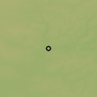 Shaded relief of the 53 km around Newark, drawn from the GMTED2010 grid