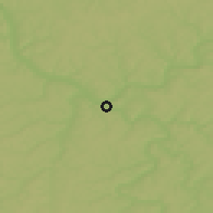Shaded relief of the 53 km around Pittsburgh, drawn from the GMTED2010 grid