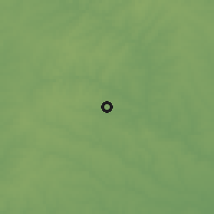 Shaded relief of the 55 km around Raleigh, drawn from the GMTED2010 grid