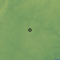 Shaded relief of the 54 km around Reston, drawn from the GMTED2010 grid