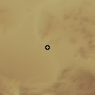 Shaded relief of the 55 km around Victorville, drawn from the GMTED2010 grid