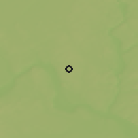 Shaded relief of the 52 km around Woodbury, drawn from the GMTED2010 grid