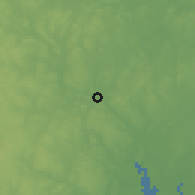 Shaded relief of the 53 km around Woonsocket, drawn from the GMTED2010 grid