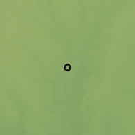 Shaded relief of the 55 km around Wylie, drawn from the GMTED2010 grid