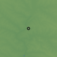 Shaded relief of the 56 km around Salto, drawn from the GMTED2010 grid